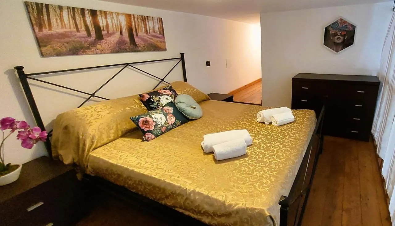 Gemelli Holidays 2: Dual Loft Apartments with Private Courtyard Rome Italy